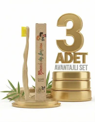 Naturalive Çocuk Diş Fırçası x3 - NATURALİVE BEAUTY