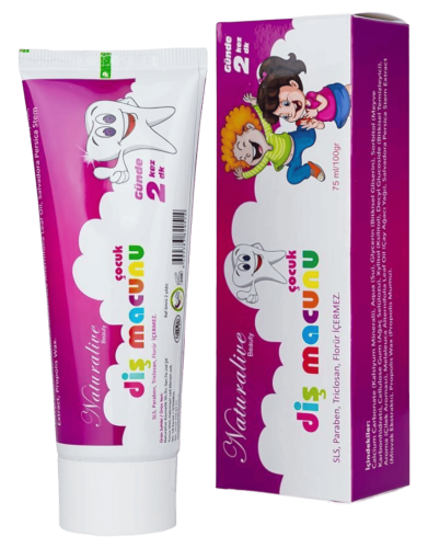 Naturalive Çocuk Diş Macunu 75 Ml - Naturalive