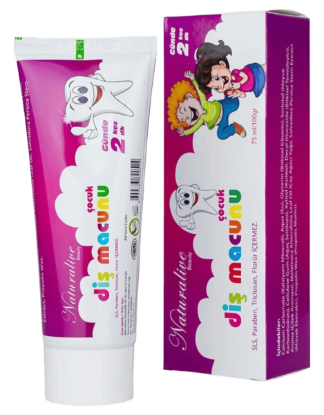Naturalive Çocuk Diş Macunu 75 Ml - 1