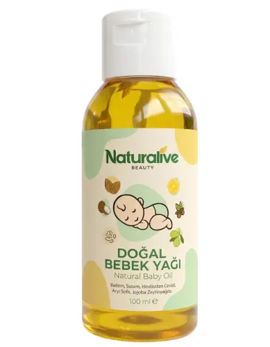 Naturalive Doğal Bebek Yağı 100 Ml - NATURALİVE