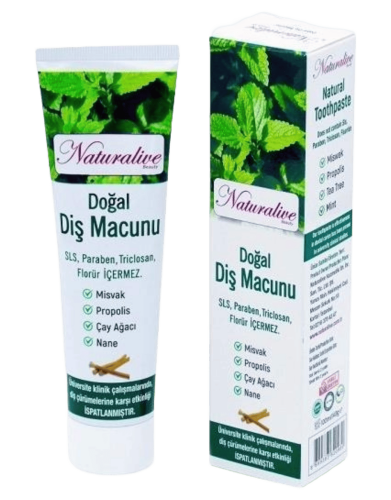 Naturalive Doğal Diş Macunu 100 Ml - Naturalive
