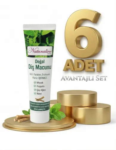 Naturalive Doğal Diş Macunu 6x100 Gr - Naturalive