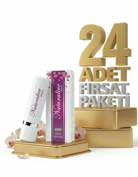 Naturalive Doğal Dudak Kremi 24x6 Gr - 1