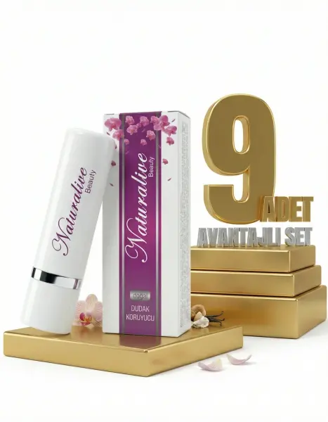 Naturalive Doğal Dudak Kremi 9x6 Gr - 1