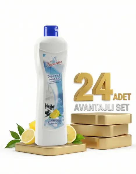 Naturalive Doğal Krem Temizleyici 24x700 Gr - 1