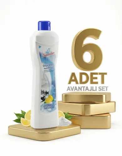Naturalive Doğal Krem Temizleyici 6x700 Gr - Naturalive
