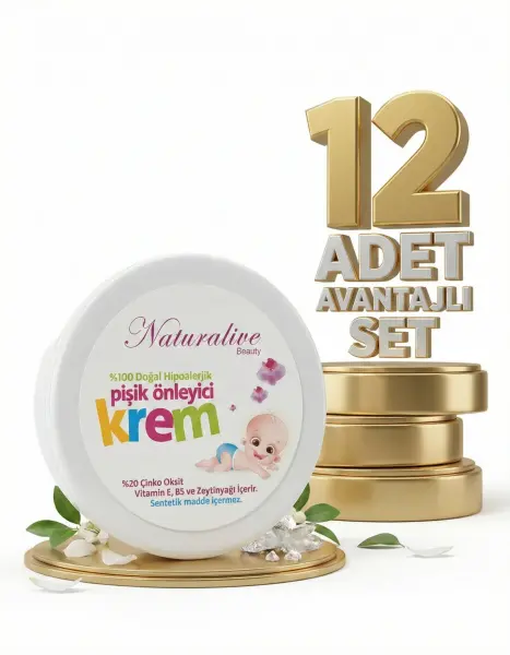 Naturalive Doğal Pişik Kremi 12x50 Gr - 1