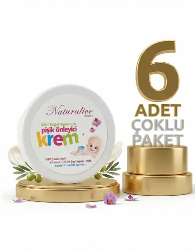 Naturalive Doğal Pişik Kremi 6x50 Gr - Naturalive