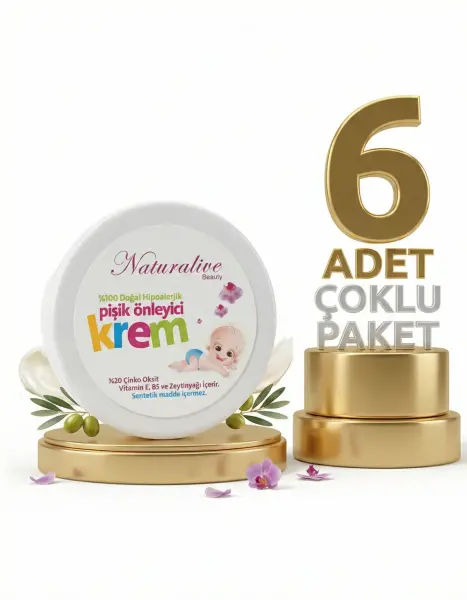 Naturalive Doğal Pişik Kremi 6x50 Gr - 1