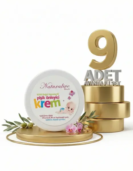Naturalive Doğal Pişik Kremi 9x50 Gr - 1