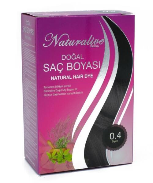 Naturalive Doğal Saç Boyasi Siyah 04 - 1