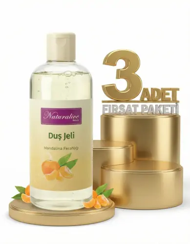 Naturalive Duş Jeli 3x500 Ml - NATURALİVE BEAUTY