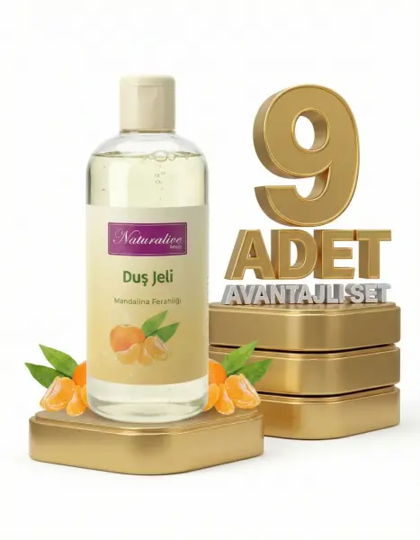 Naturalive Duş Jeli 9x500 Ml - 1