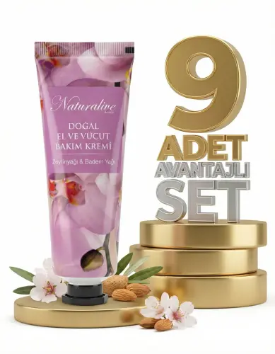 Naturalive El Ve Vücut Bakım Kremi 9x50 Gr - Naturalive