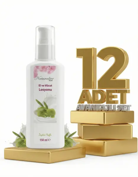 Naturalive El Ve Vücut Losyonu 12x150 Ml - 1