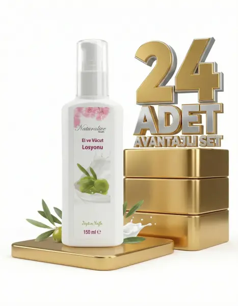 Naturalive El Ve Vücut Losyonu 24x150 Ml - 1