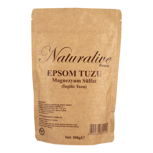Naturalive Epsom Tuzu İngiliz Tuzu 500 Gr - Naturalive