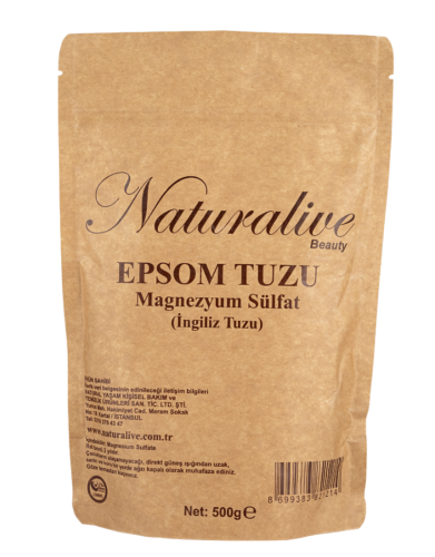 Naturalive Epsom Tuzu İngiliz Tuzu 500 Gr - Naturalive