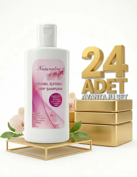 Naturalive Eşarp Şampuanı 24x200 Ml - 1