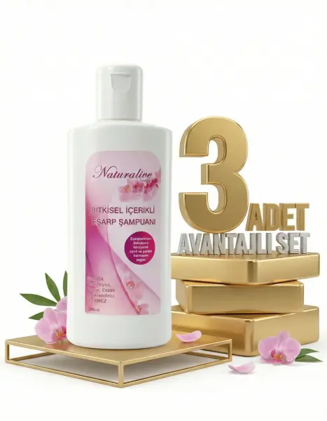 Naturalive Eşarp Şampuanı 3x200 Ml - 1