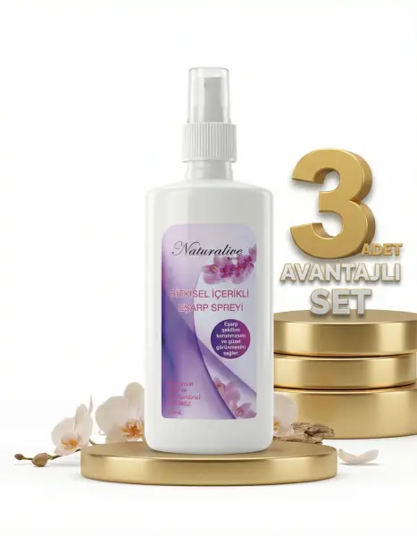 Naturalive Eşarp Spreyi 3x200 Ml - 1