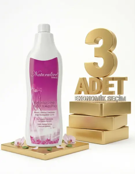 Naturalive Genel Yüzey Temizleyici 3x1000 Ml - 1