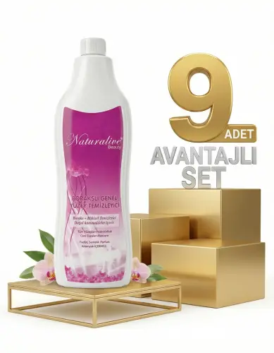 Naturalive Genel Yüzey Temizleyici 9x1000 Ml - Naturalive