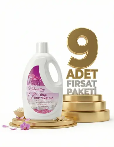 Naturalive Genel Yüzey Temizleyici 9x2,5 Lt - Naturalive