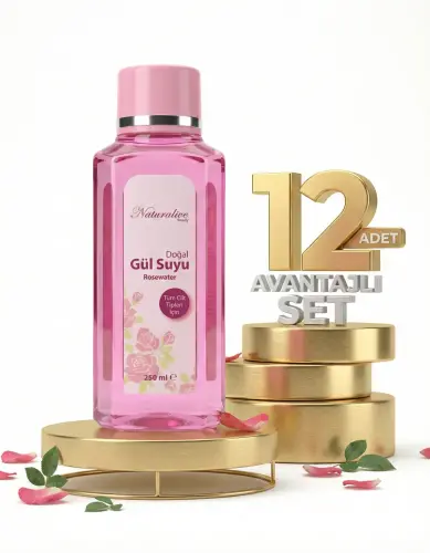 Naturalive Gül Suyu 12x250 Ml - Naturalive