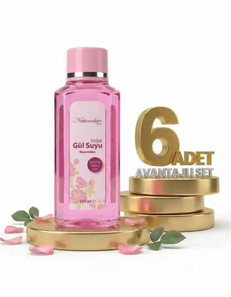 Naturalive Gül Suyu 6x250 Ml - 1