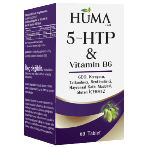 Naturalive Huma 5 Htp Vitamin B6 60Lı - 1