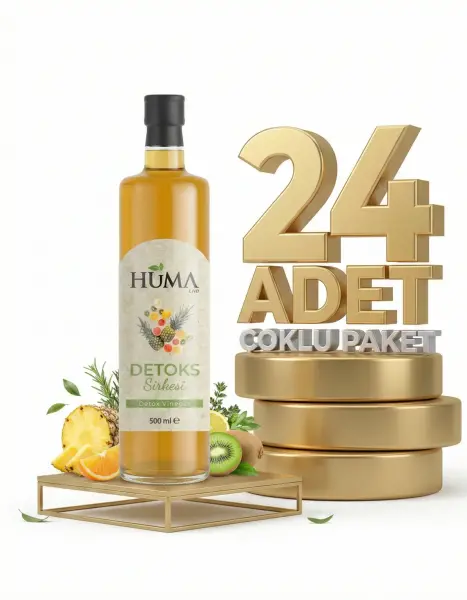 Naturalive Huma Detoks Sirkesi 24x500 Ml - 1