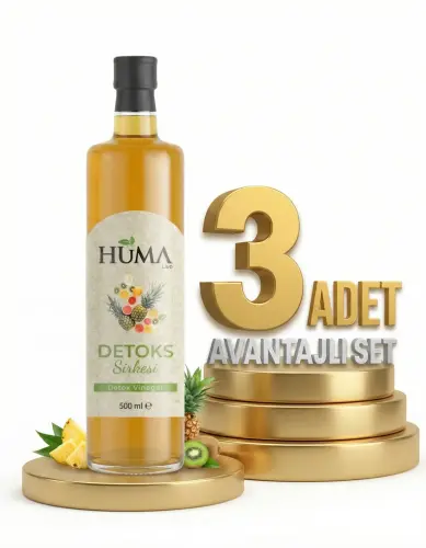 Naturalive Huma Detoks Sirkesi 3x500 Ml - NATURALİVE
