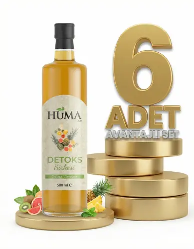 Naturalive Huma Detoks Sirkesi 6x500 Ml - NATURALİVE