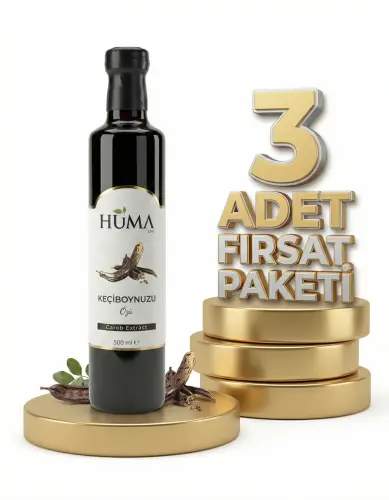 Naturalive Huma Keçiboynuzu Özü 3x500 Ml - NATURALİVE