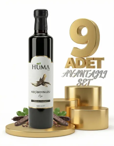 Naturalive Huma Keçiboynuzu Özü 9x500 Ml - 1