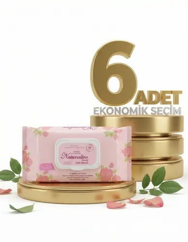 Naturalive Islak Mendil Yenidoğan Ve Tüm Ciltler x6 - Naturalive