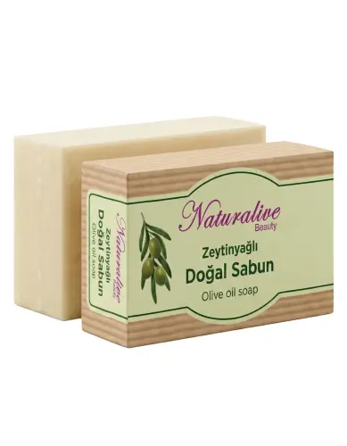 Naturalive Katı Zeytinyağlı Sabun 120 Gr - Naturalive