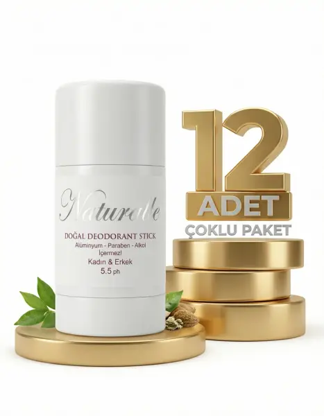 Naturalive Kokulu Doğal Deodorant Stick 12x50 Gr - 1