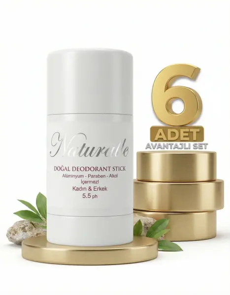 Naturalive Kokulu Doğal Deodorant Stick 6x50 Gr - 1