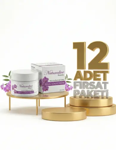Naturalive Kuru Doğal Gündüz Kremi 12x50 Ml - Naturalive