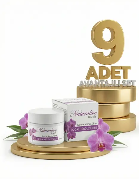 Naturalive Kuru Doğal Gündüz Kremi 9x50 Ml - 1
