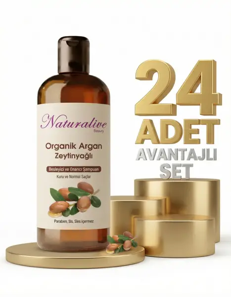 Naturalive Kuru Saçlar İçin Şampuan 24x500 Ml - 1