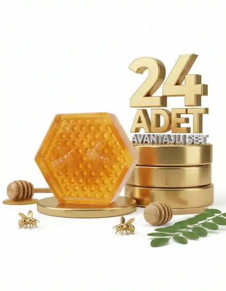Naturalive Lavantalı Ballı Sabun 24x120 Gr - 1