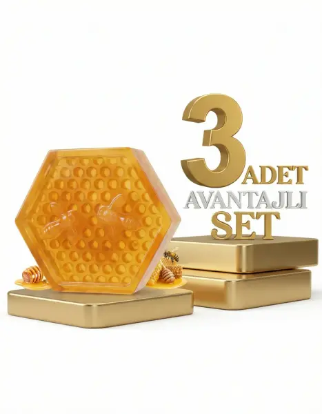 Naturalive Lavantalı Ballı Sabun 3x120 Gr - 1
