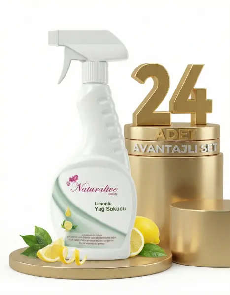 Naturalive Limonlu Yağ Çözücü 24x500 Ml - 1