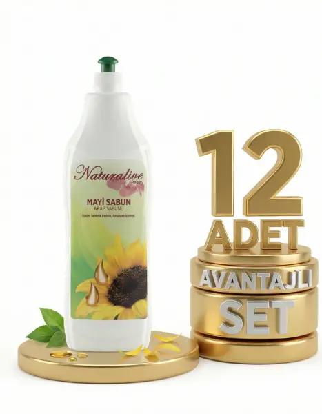 Naturalive Mayi Arap Sabunu 12x1 Lt - 1
