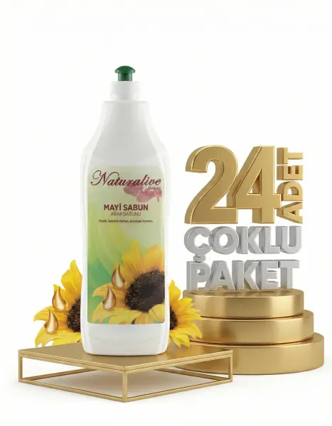 Naturalive Mayi Arap Sabunu 24x1 Lt - 1