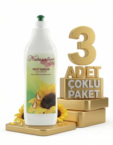 Naturalive Mayi Arap Sabunu 3x1 Lt - Naturalive