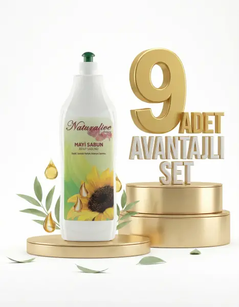 Naturalive Mayi Arap Sabunu 9x1 Lt - 1